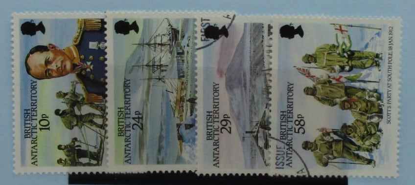 British Antarctic Territory Stamps, 1987, SG155-158, Used image 0