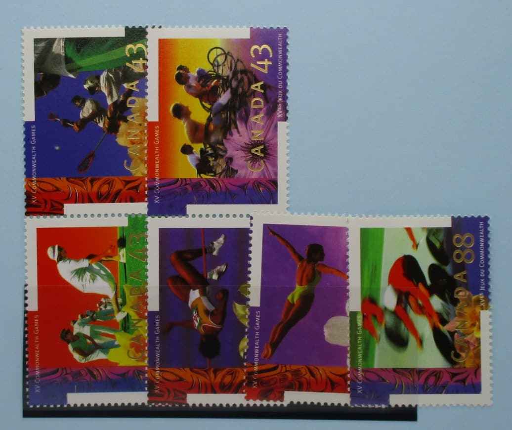Canada Stamps, 1994, SG1590-1595, Mint image 0