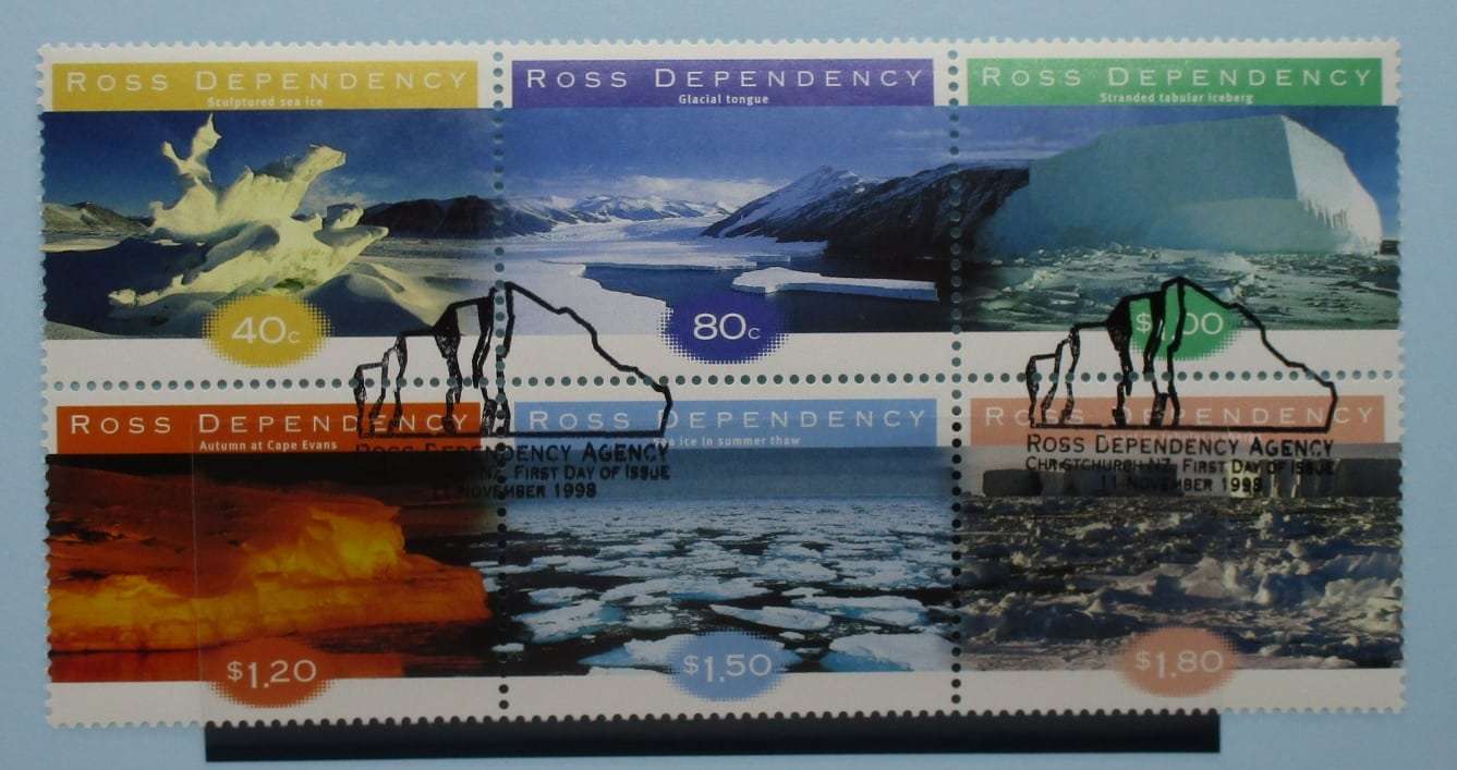 Ross Dependency Stamps, 1998, SG54a, Used image 0