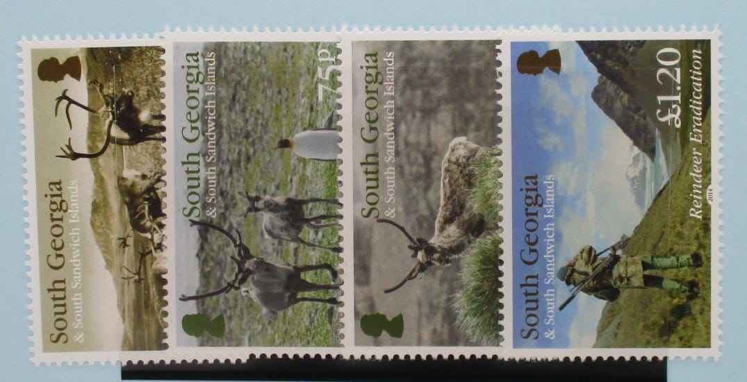 South Georgia and South Sandwich Islands Stamps, 2014, SG615-618, Mint image 0