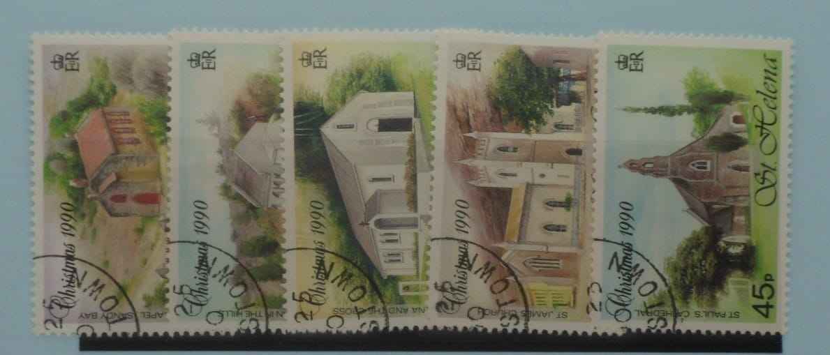 St Helena Stamps, 1990, SG577-581, Used image 0