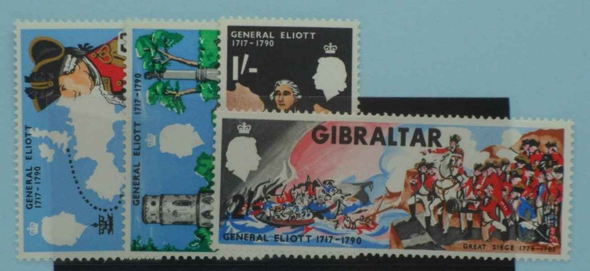 Gibraltar Stamps, 1967, SG219-222, Mint image 0