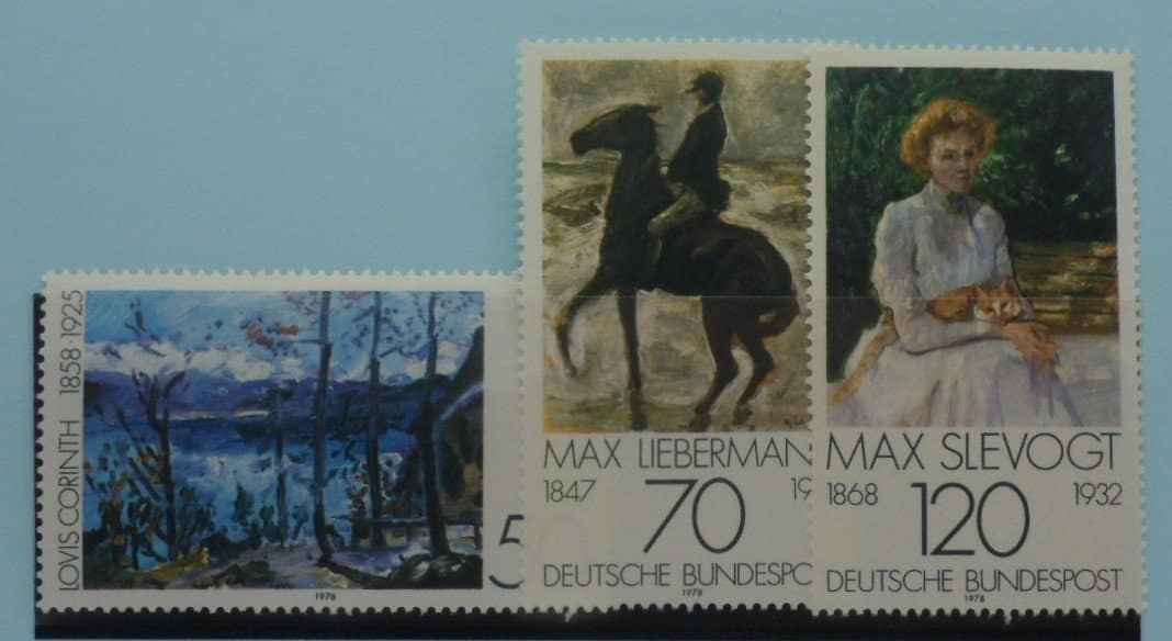 West Germany Stamps, 1978, SG1877-1879, Mint image 0