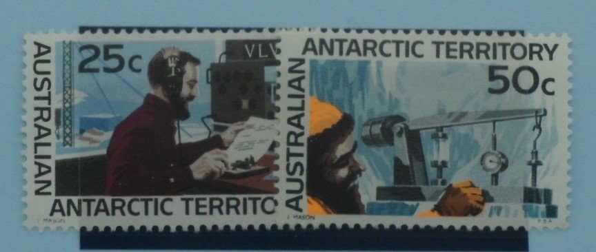 Australian Antarctic Territory Stamps, 1966-68, SG16-17, Mint image 0