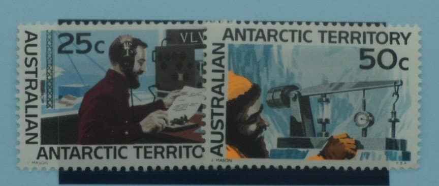 Australian Antarctic Territory Stamps, 1966-68, SG16-17, Mint image 0