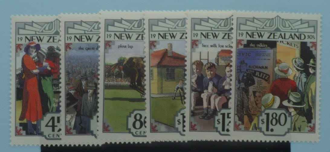 New Zealand Stamps, 1993, SG1720-1725, Mint image 0