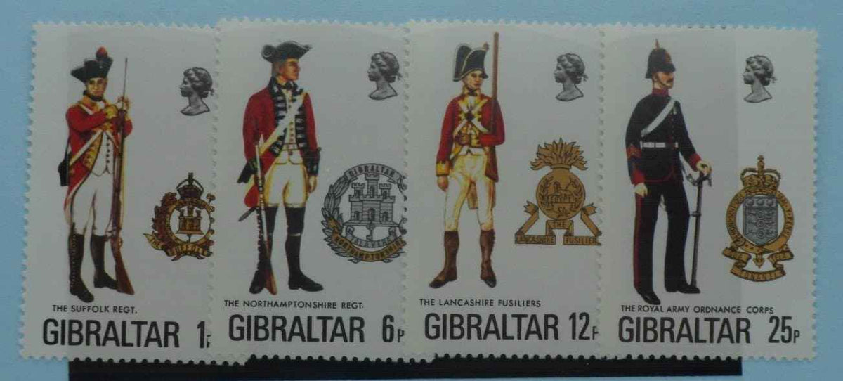 Gibraltar Stamps, 1976, SG363-366, Mint image 0