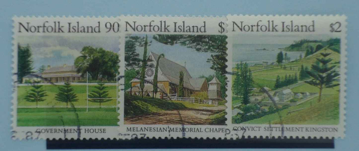 Norfolk Island Stamps, 1987, SG416-418, Used image 0