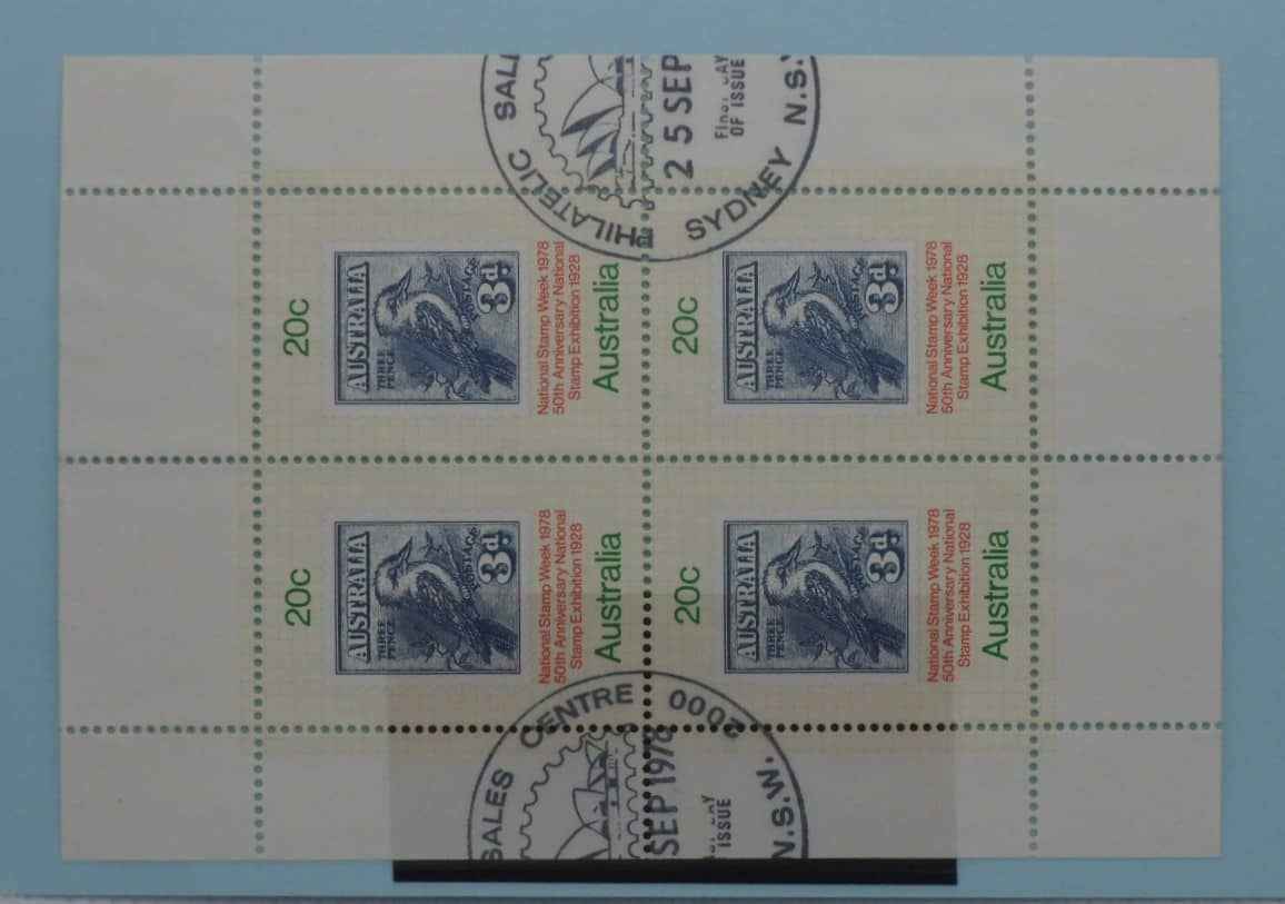 Australia Stamps, 1978, MS695, Used. image 0