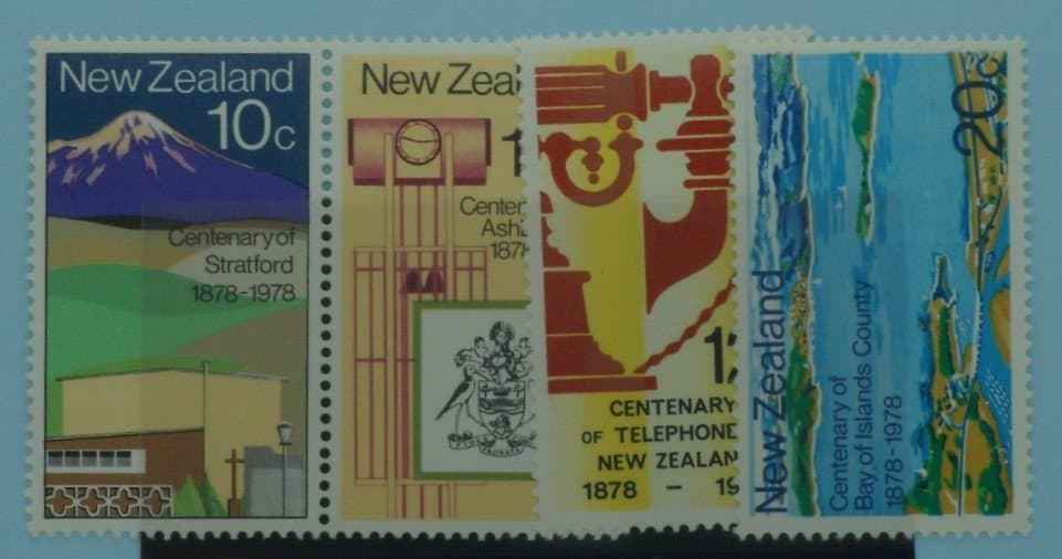 New Zealand Stamps, 1978, SG1160a, SG1162-1163, Mint image 0