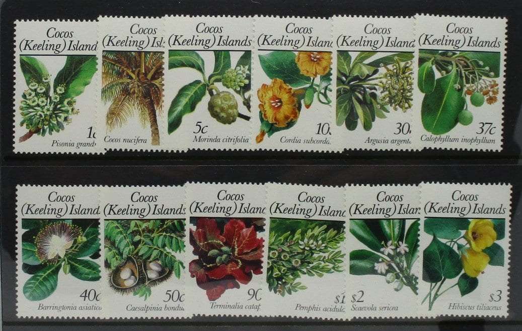 Cocos (Keeling) Islands Stamps, 1988-89, SG191-202, Mint image 0