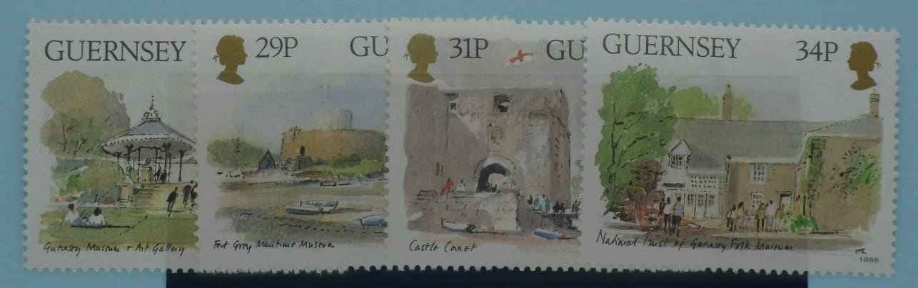 Guernsey Stamps, 1986, SG377-380, Mint image 0