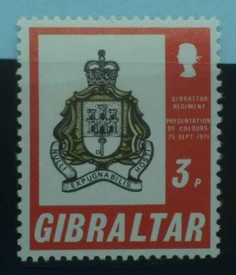 Gibraltar Stamps, 1971, SG294, Mint image 0