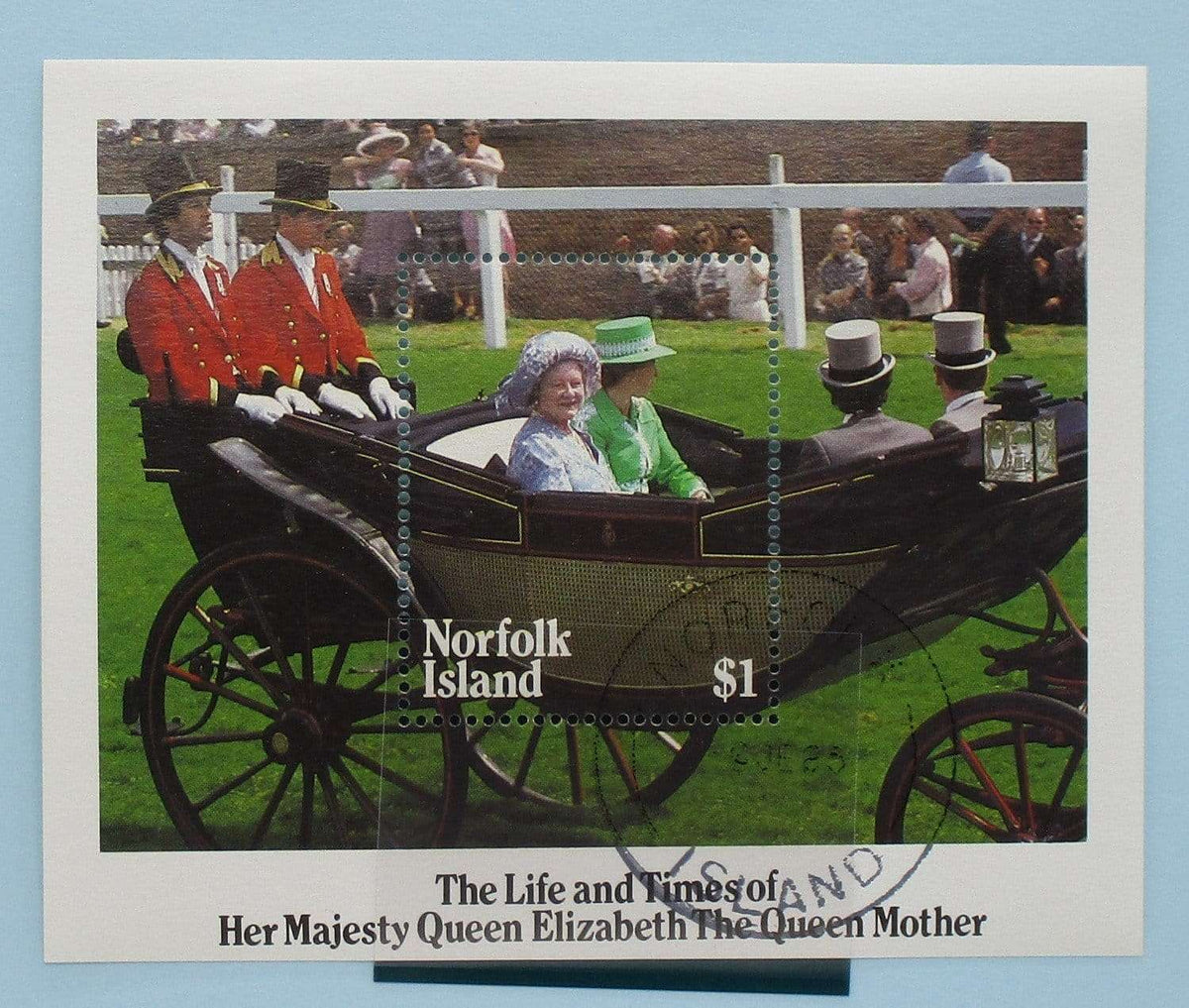 Norfolk Islands Stamps, 1985, MS368, Used image 0