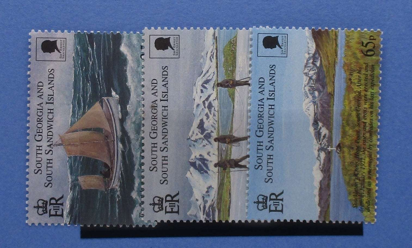 South Georgia and South Sandwich Islands Stamps, 2000, SG312-314, Mint image 0