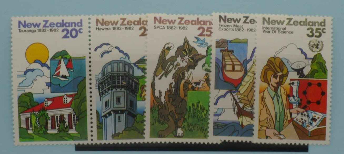 New Zealand Stamps, 1982, SG1256a, SG1258-1260, Mint image 0