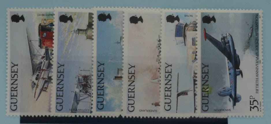 Guernsey Stamps, 1989, SG456-461, Mint image 0