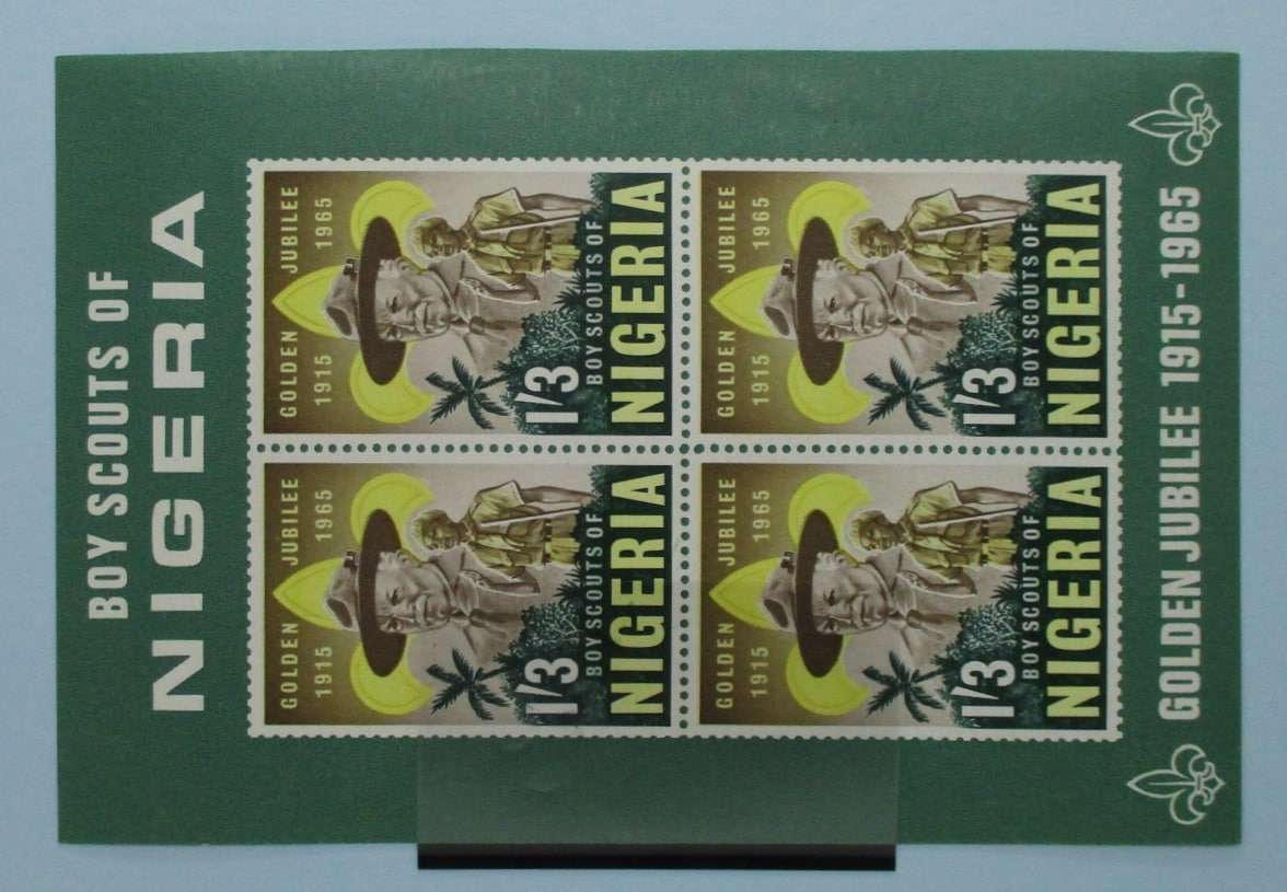 Nigeria Stamps, 1965, MS160a, Mounted Mint image 0