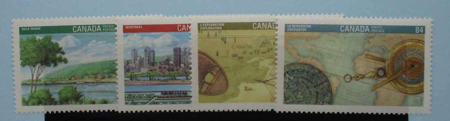 Canada Stamps, 1992, SG1487-1490, Mint image 0