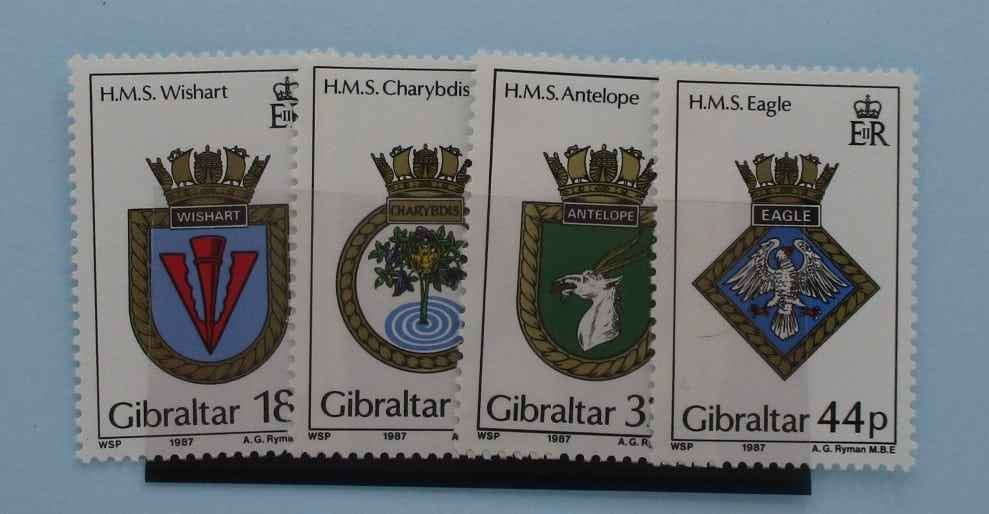 Gibraltar Stamps, 1987, SG565-568, Mint image 0