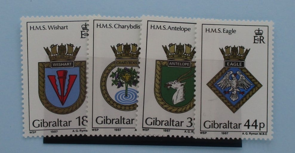 Gibraltar Stamps, 1987, SG565-568, Mint image 0
