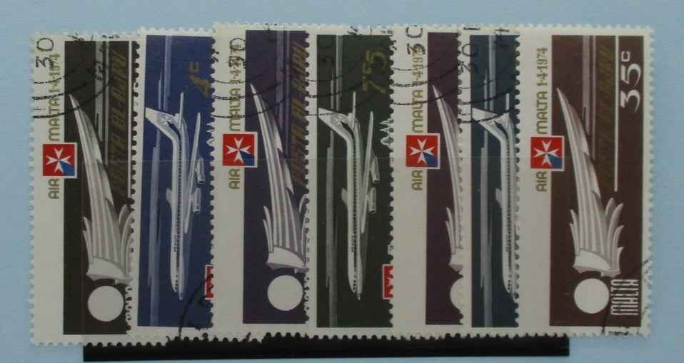 Malta Stamps, 1974, SG516-522, Used image 0
