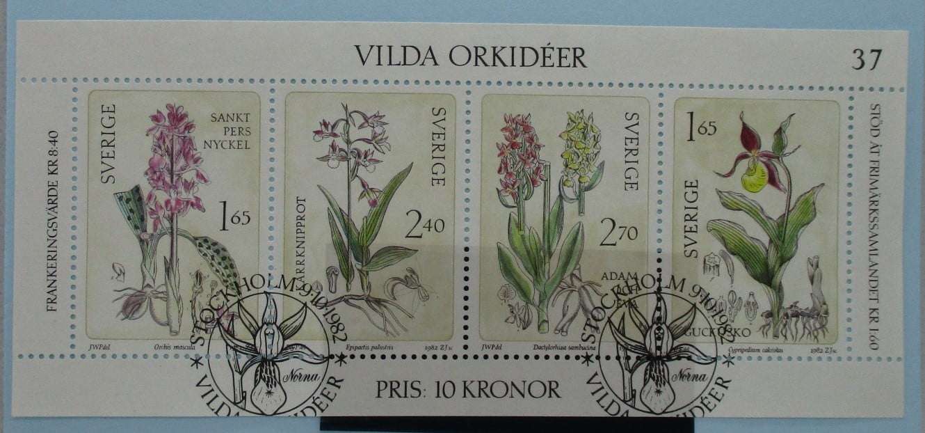 Sweden Stamps, 1982, MS1128, Used image 0