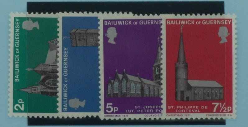 Guernsey Stamps, 1971, SG63-66, Mint image 0