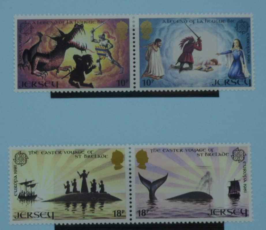 Jersey Stamps, 1981, SG275a, SG277a, Mint image 0