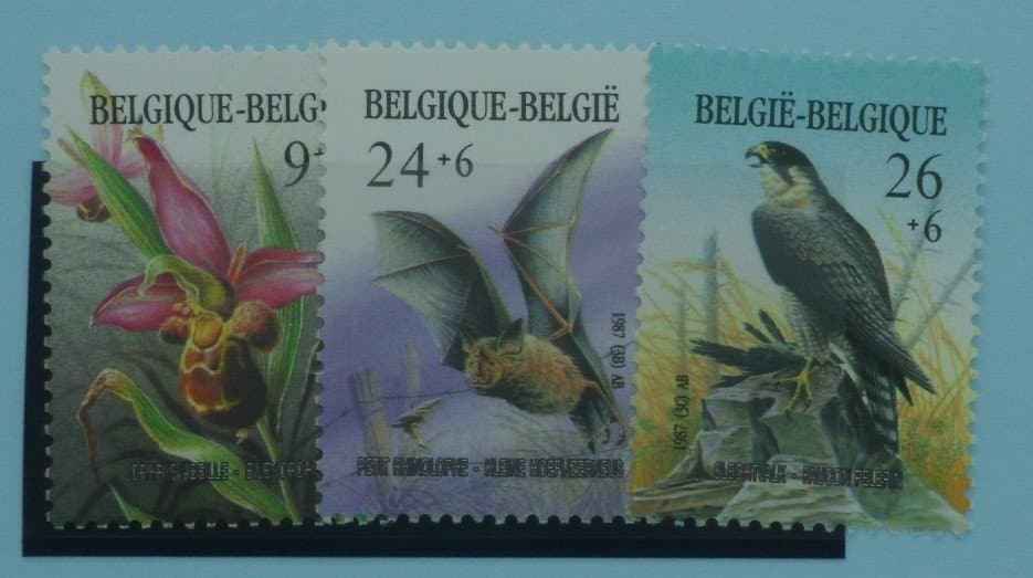 Belgium Stamps, 1987, SG2903-2905, Mint image 0