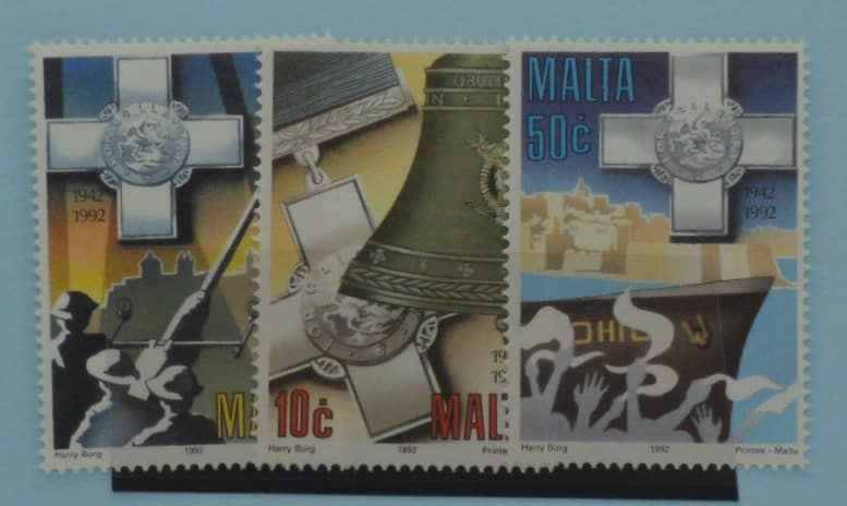 Malta Stamps, 1992, SG921-923, Mint image 0