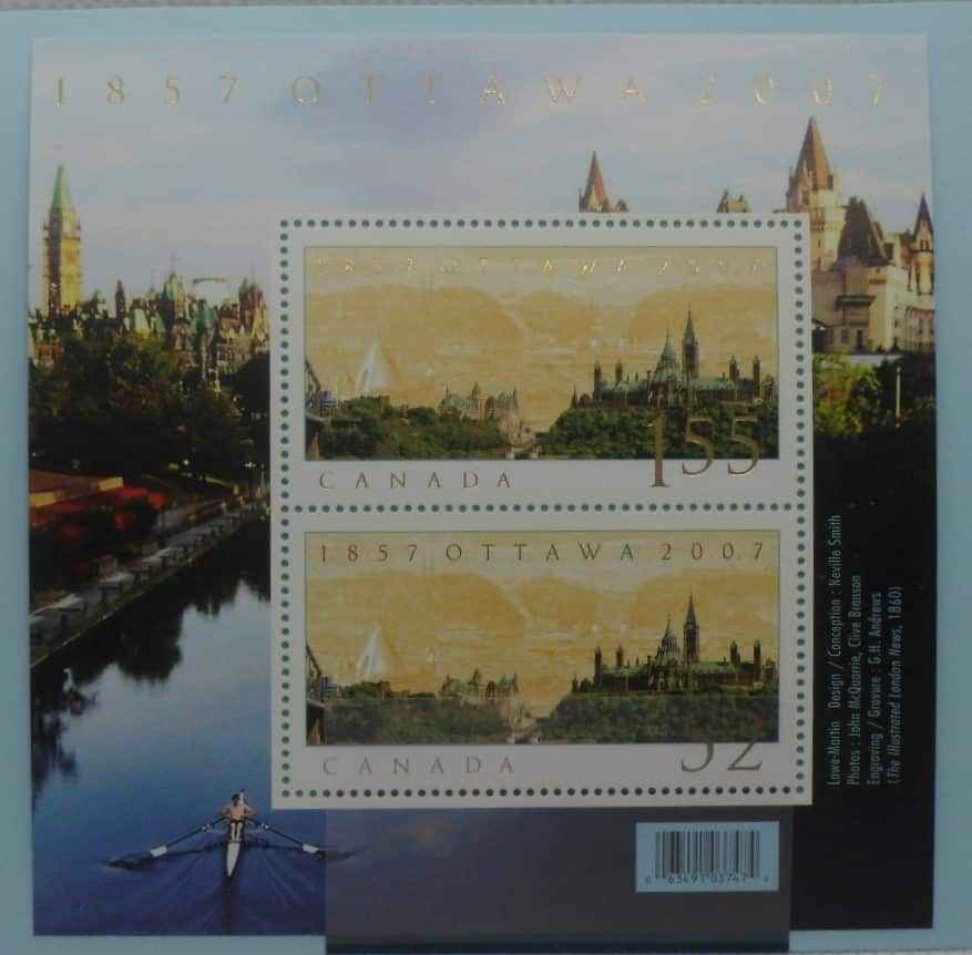Canada Stamps, 2007, MS2492, Mint image 0