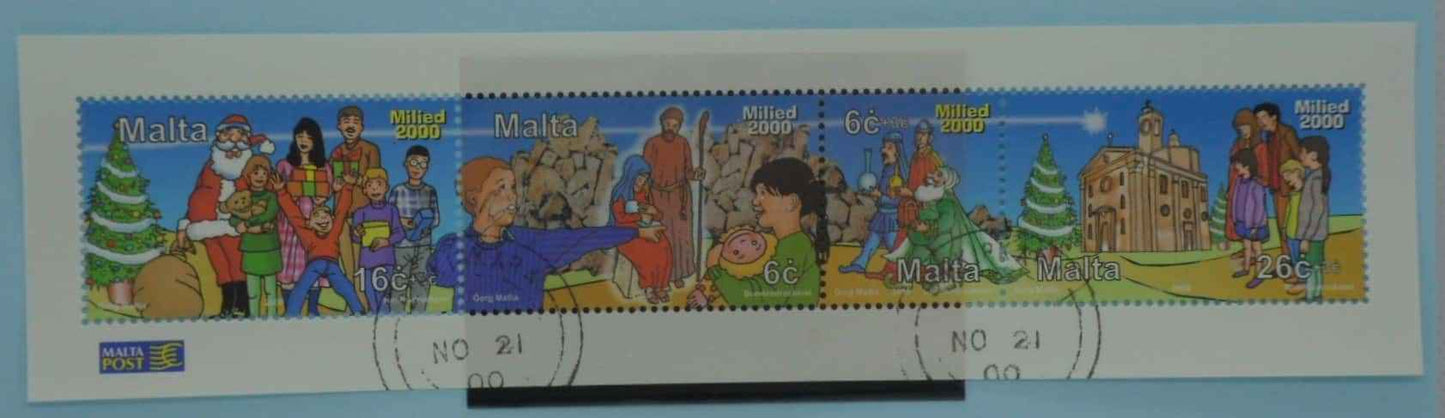 Malta Stamps, 2000, MS1194, Used image 0
