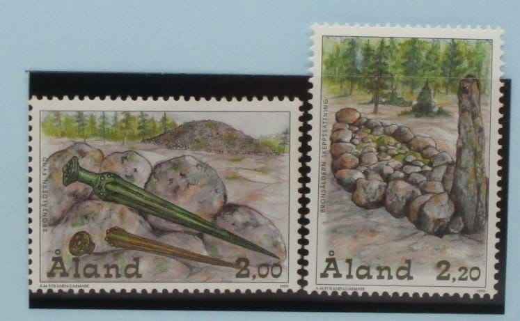 Aland Islands Stamps, 1999, SG145-146, Mint image 0