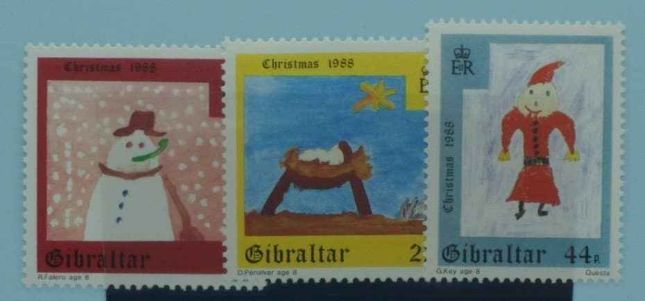 Gibraltar Stamps, 1988, SG604-606, Mint image 0