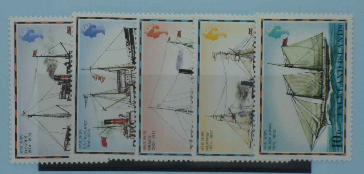 Falkland Islands Stamps, 1978-82, SG336A-340A, Mint image 0