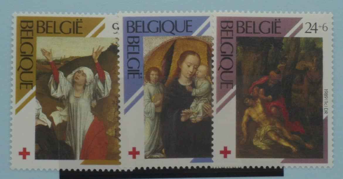 Belgium Stamps, 1989, SG2973-2975, Mint image 0