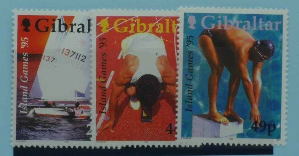 Gibraltar Stamps, 1995, SG745-747, Mint image 0