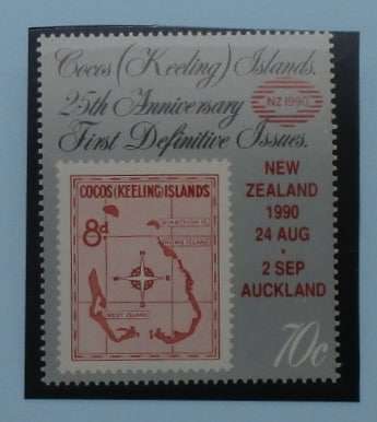 Cocos (Keeling) Islands Stamps, 1990, SG228, Mint image 0