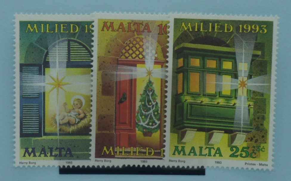 Malta Stamps, 1993, SG952-954, Mint image 0