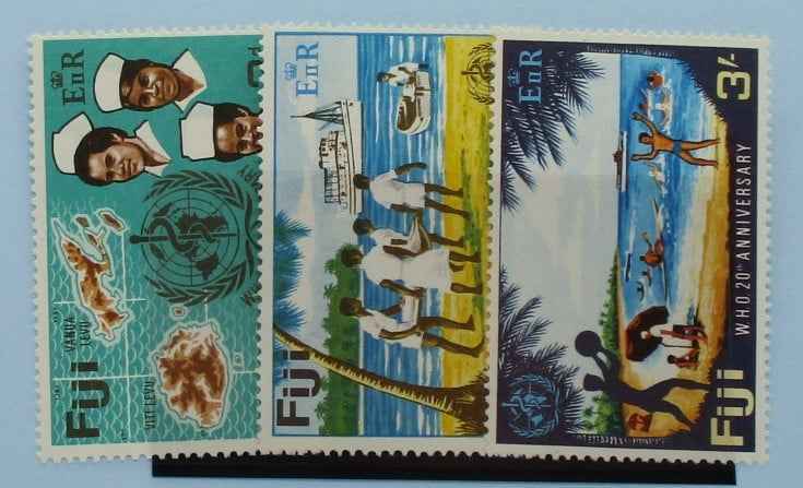 Fiji Stamps, 1968, SG388-390, Mint image 0