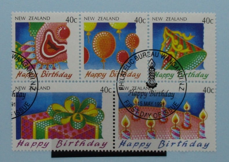 New Zealand Stamps, 1991, SG1594a, Used image 0