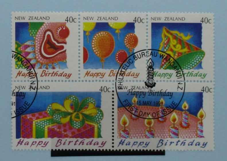 New Zealand Stamps, 1991, SG1594a, Used image 0
