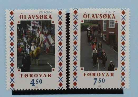 Faroe Islands Stamps, 1998, SG346-347, Mint image 0