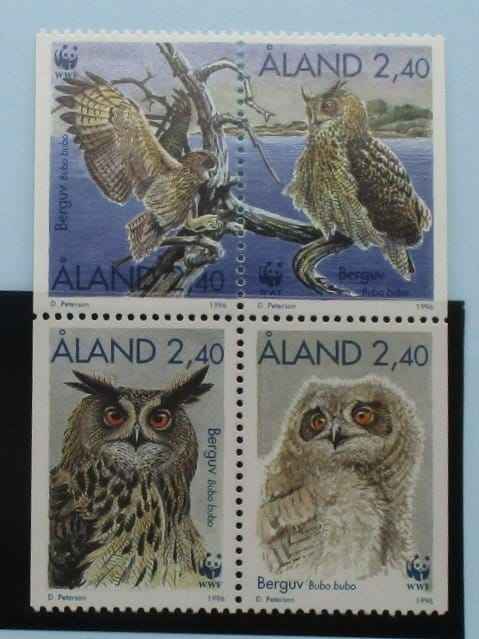 Aland Islands Stamps, 1996, SG105-108, Mint image 0