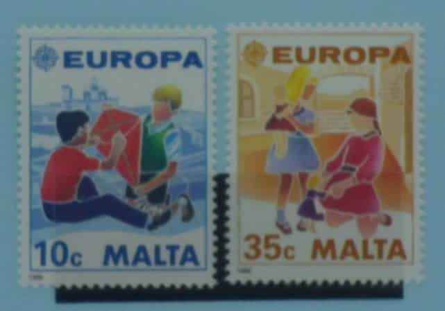 Malta Stamps, 1989, SG849-850, Mint image 0