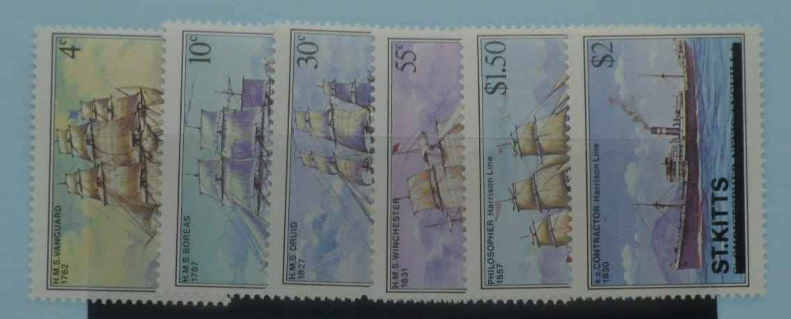 St Kitts Stamps, 1980, SG42-47, Mint image 0