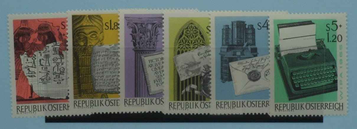 Austria Stamps, 1965, SG1447-1452, Mint image 0