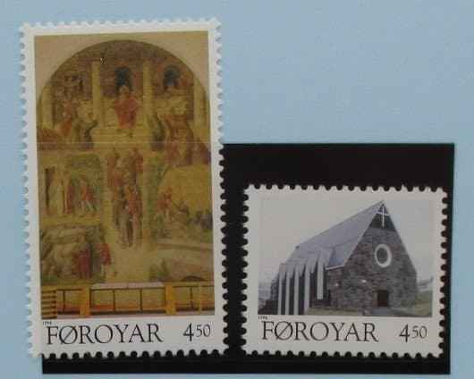 Faroe Islands Stamps, 1996, SG318-319, Mint image 0
