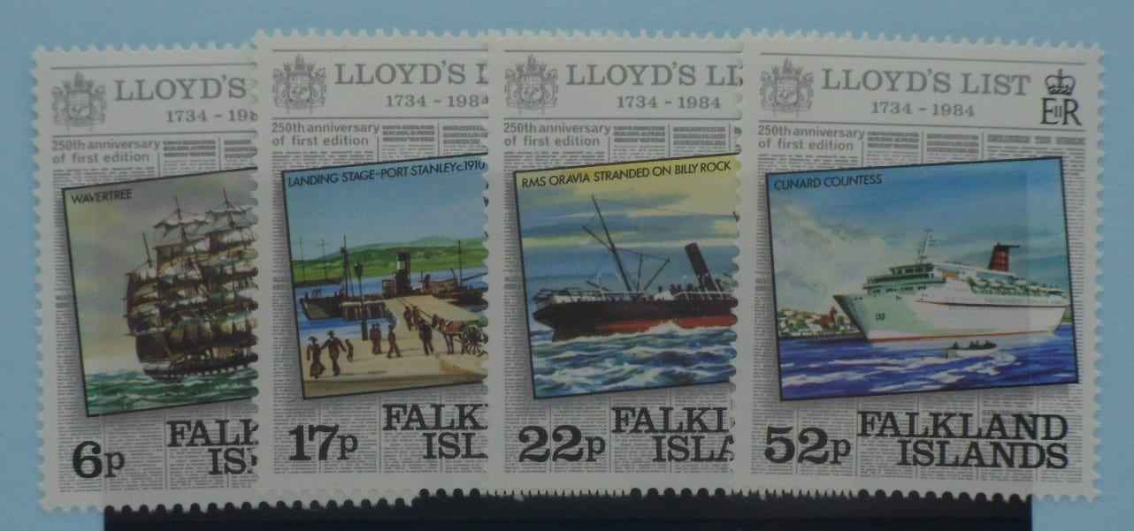 Falkland Islands Stamps, 1984, SG484-487, Mint image 0